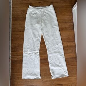 Brandy Melville Rainey White Sweatpants